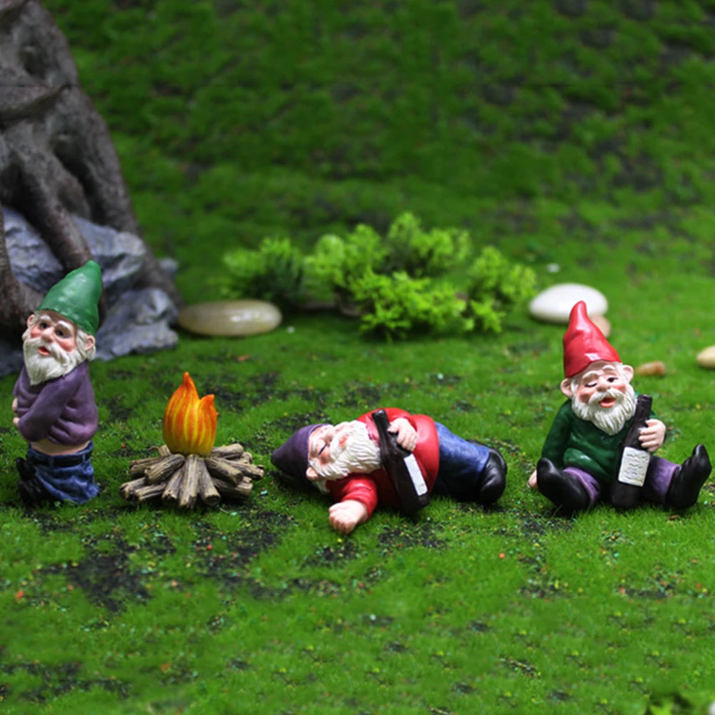 Creative Gnome Dwarf Art Sculptures