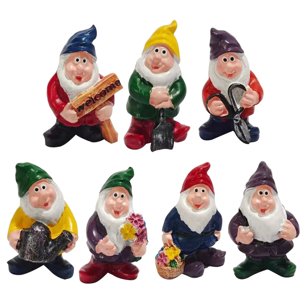 Creative Gnome Dwarf Art Sculptures