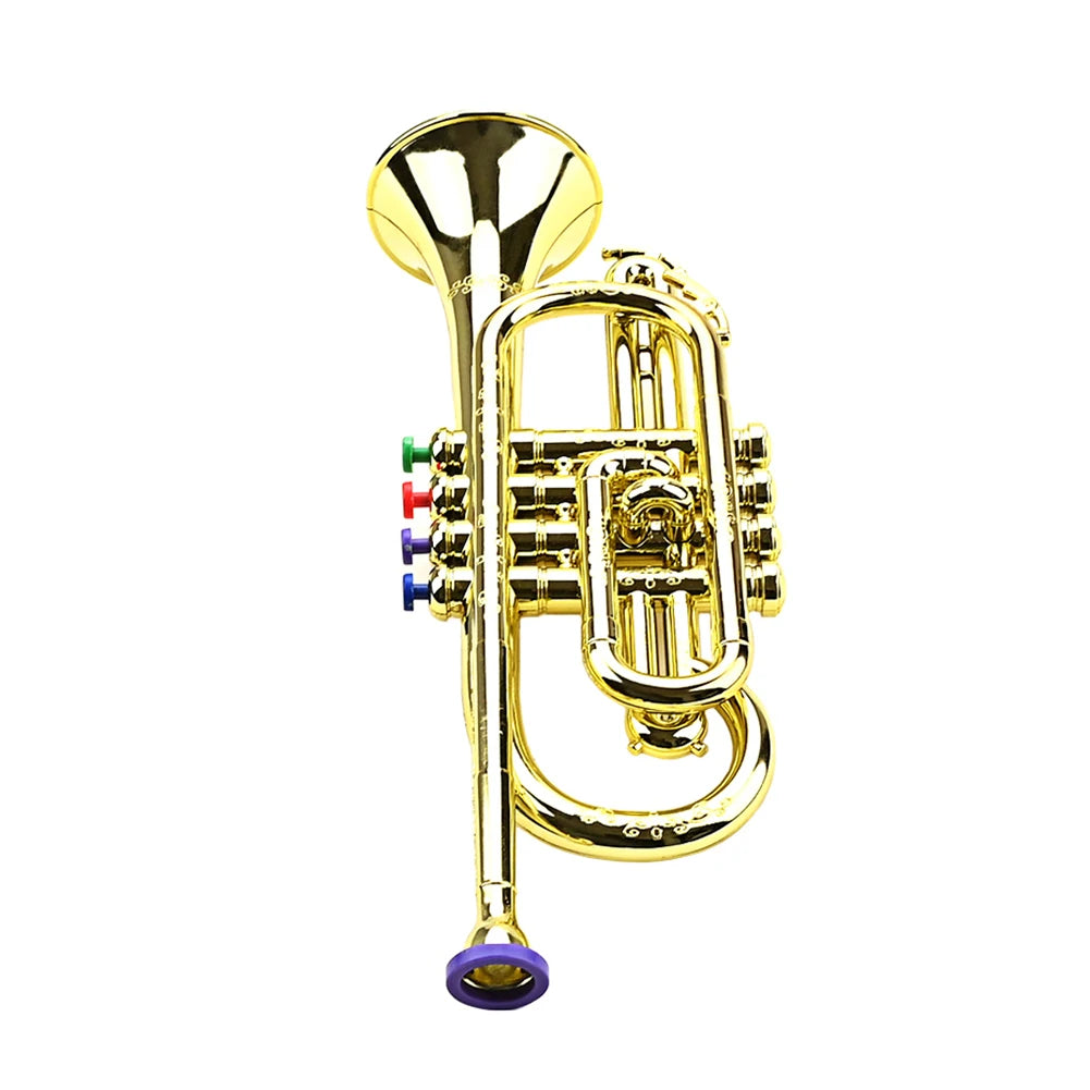 Professional Trumpet Mouthpiece Musical Educational Toy Kids  Trumpet