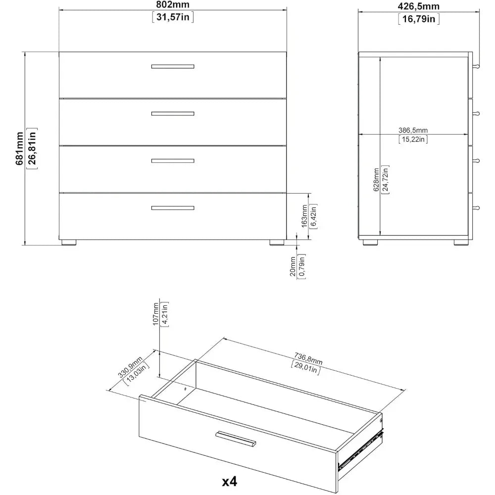 Dresser for Girl Oak Freight Free Make Up Table