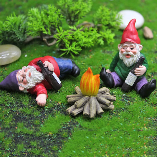 Creative Gnome Dwarf Art Sculptures