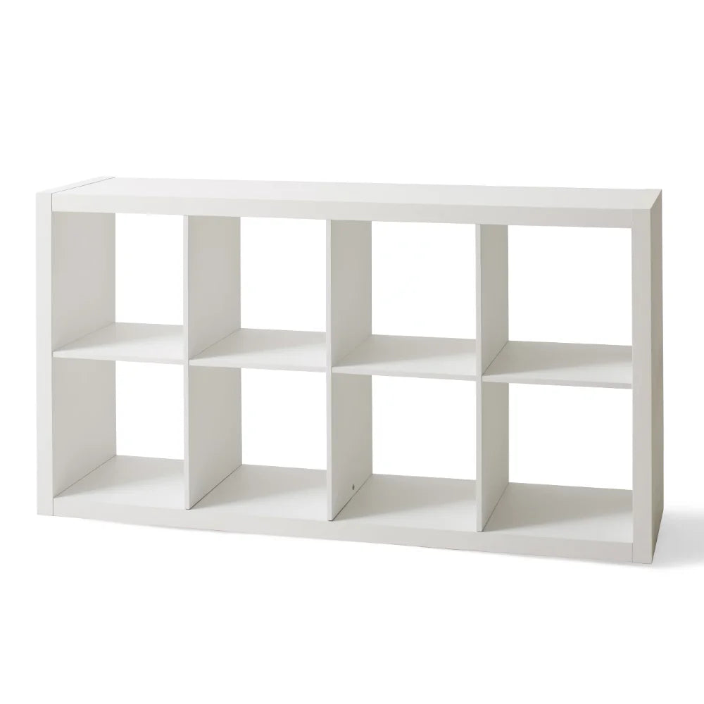 Better Homes & Gardens 8-Cube Storage Organizer, White Texture